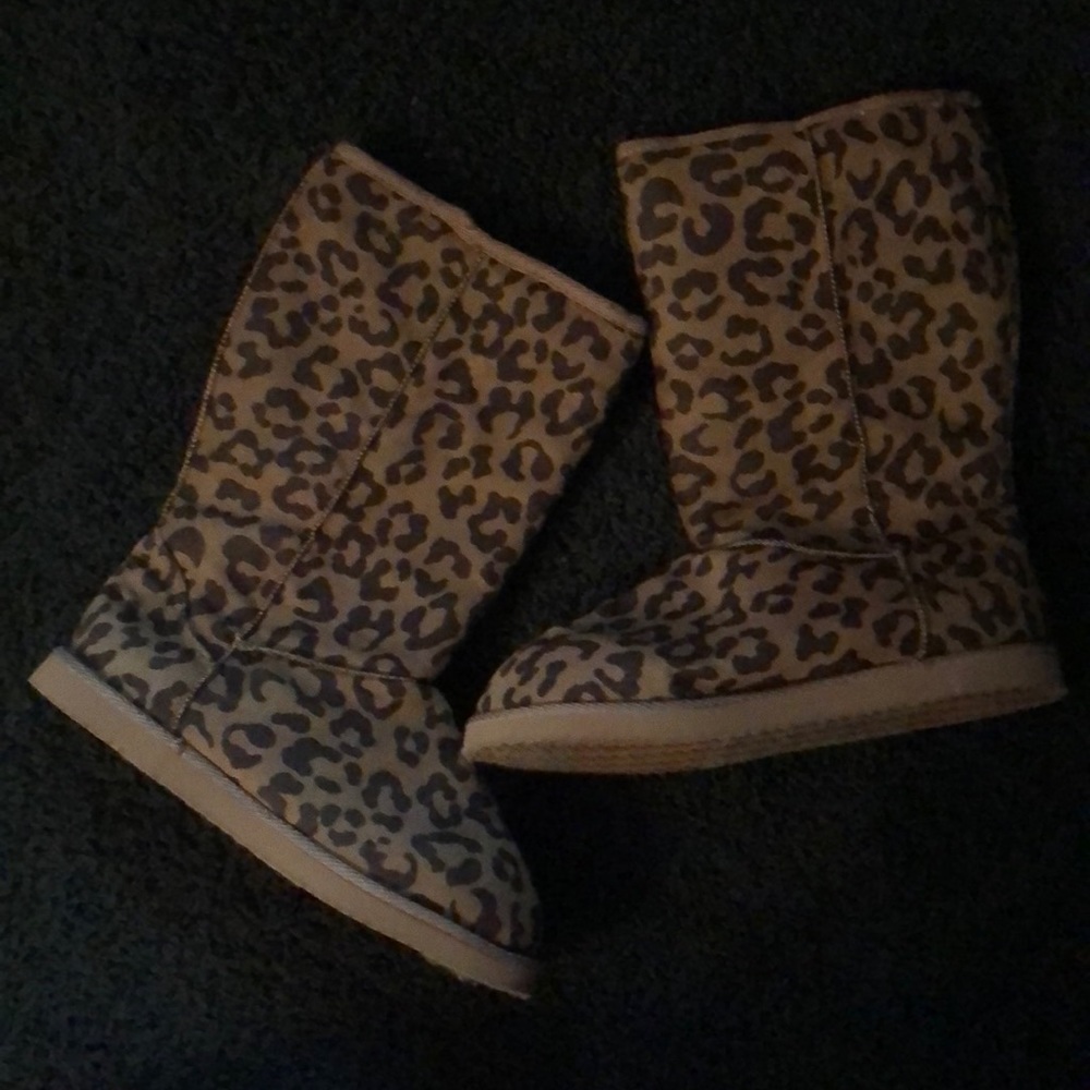 Cheetah Boots